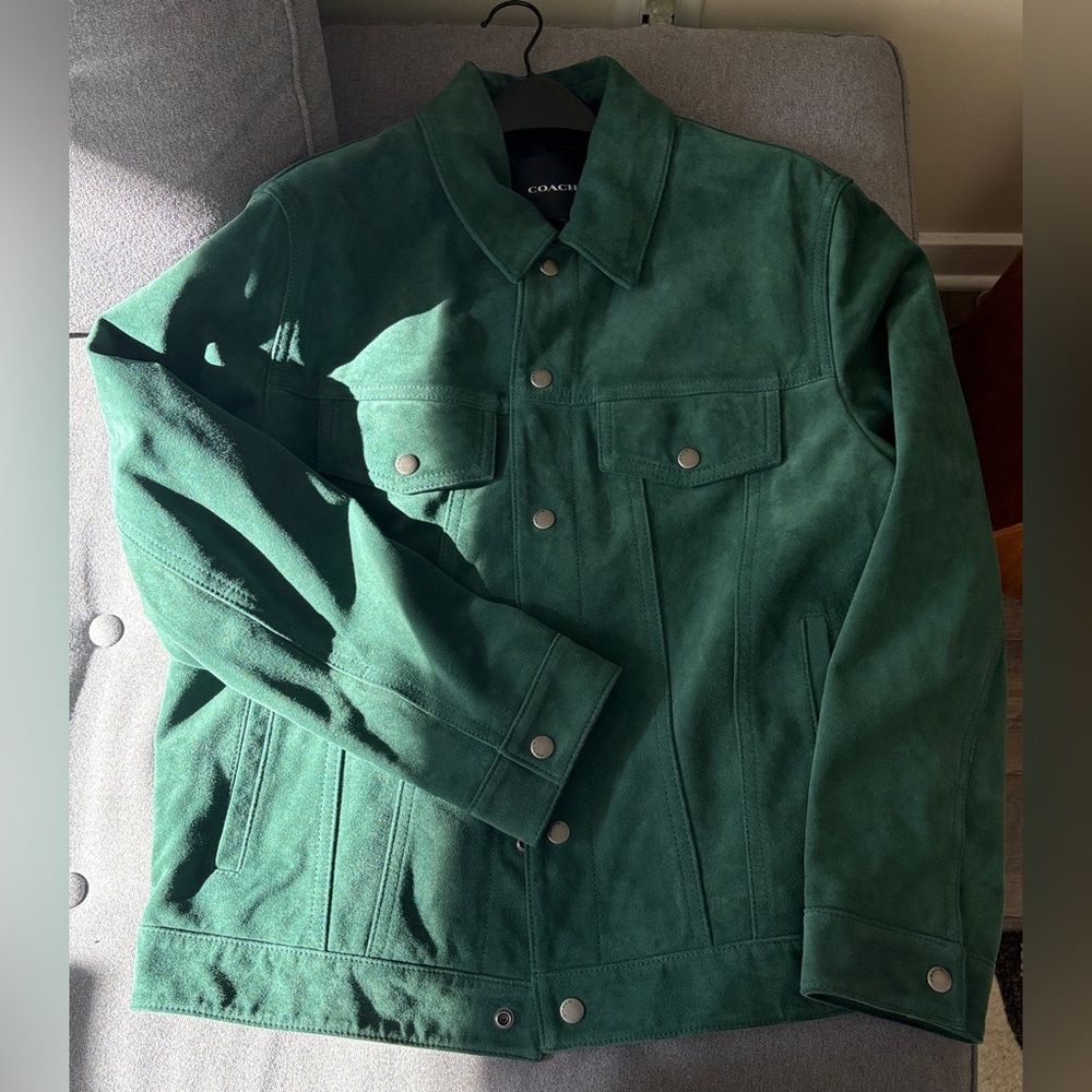 Coach Suede Jacket